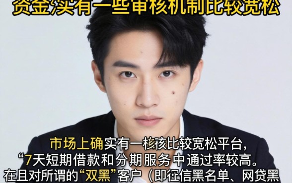 7天小额借款必下口子,揭秘5个无视双黑能下的分期贷