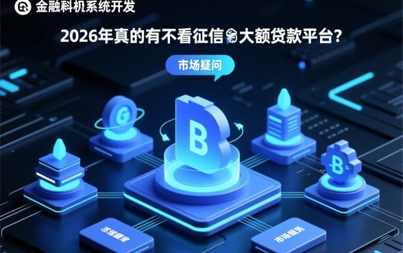 2026年真的有不看征信的大额贷款平台吗,能下款吗? 2026年真的有不看征信的大额贷款平台吗