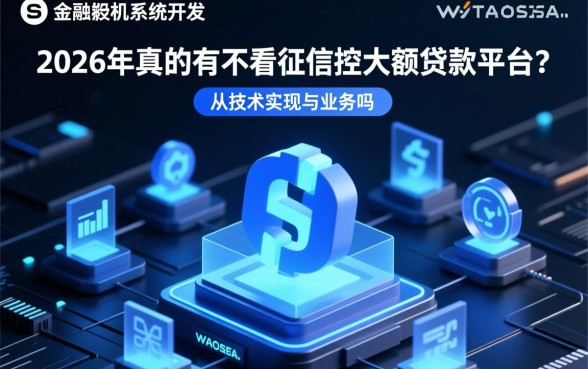 2026年真的有不看征信的大额贷款平台吗,能下款吗? 2026年真的有不看征信的大额贷款平台吗