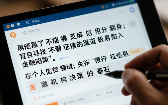 不看征信只看芝麻信用分能过吗