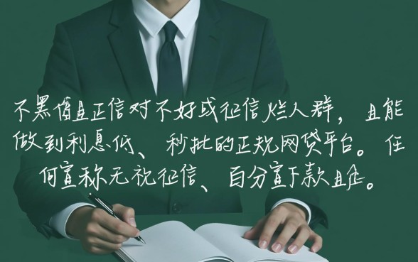 征信黑了能贷吗?利息低的网贷秒批平台有哪些? 利息低的网贷秒批平台有哪些