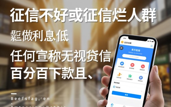 征信黑了能贷吗?利息低的网贷秒批平台有哪些? 利息低的网贷秒批平台有哪些