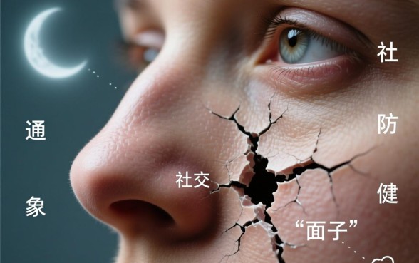 梦到鼻子下边脸皮开口是啥意思