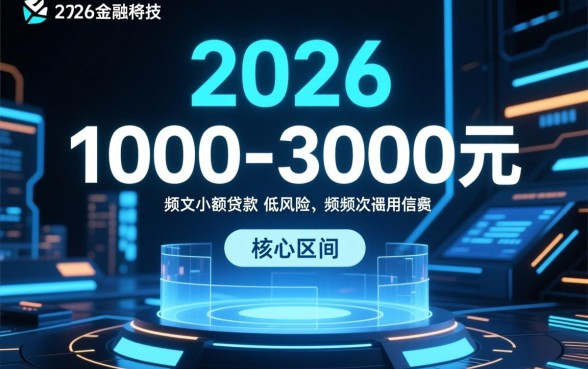 3000小额贷款必下2026是真的吗
