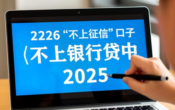 2026不上征信网贷有哪些口子