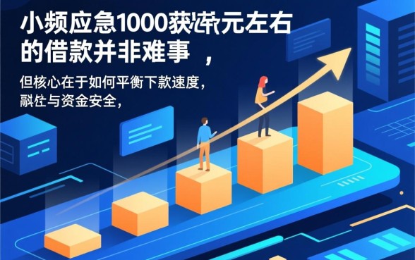 2026最新下款口子1000块怎么借