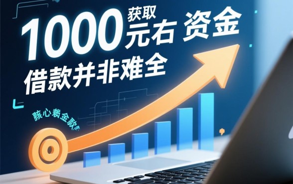 2026最新下款口子1000块怎么借