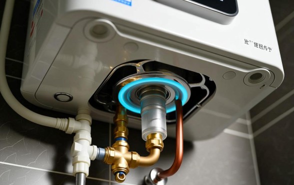 零冷水热水器下面有几个口子