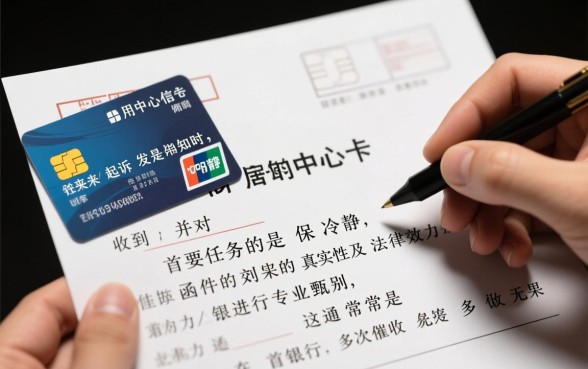 收到信用卡中心发来的起诉告知函怎么办,是真的吗 收到信用卡中心发来的起诉告知函怎么办