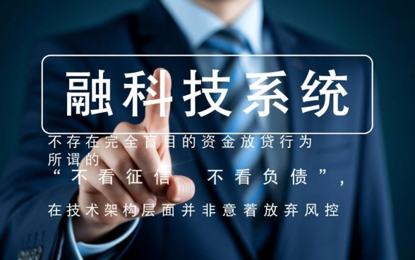 难道真的有贷款平台不看征信也不看负债