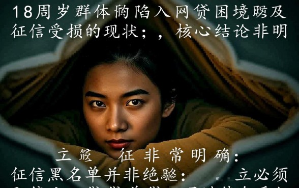 18岁网贷黑户怎么下款