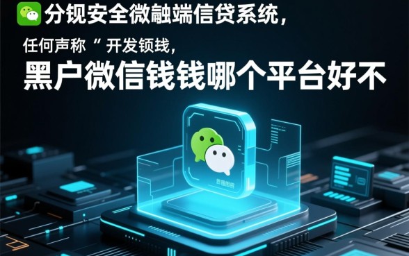 黑户微信借钱哪个平台好不用身份证号的