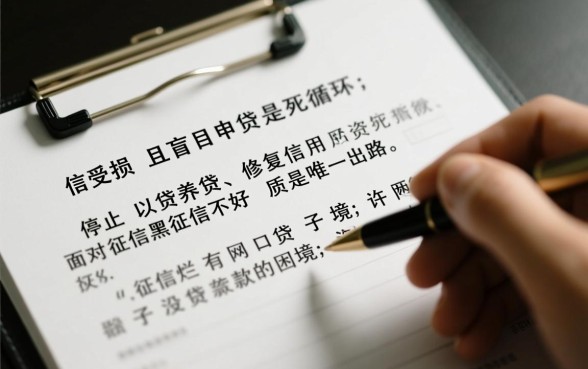 征信黑了有网贷口子没贷款