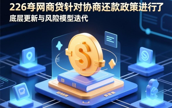 2026年网商贷协商还款政策是什么
