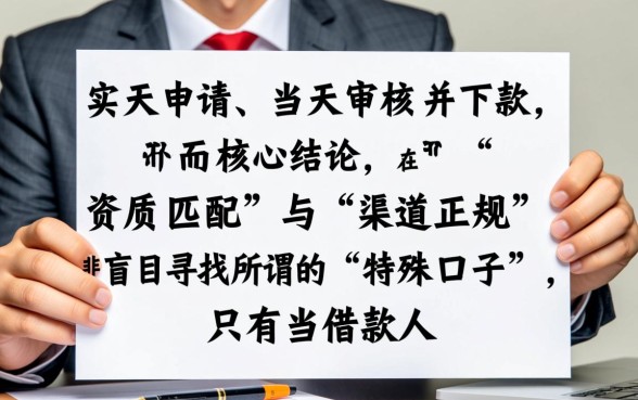 如何快速找到当天可以下款的网贷口子