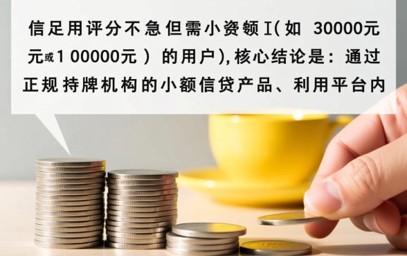 评分不足借3000或1000的口子在哪里