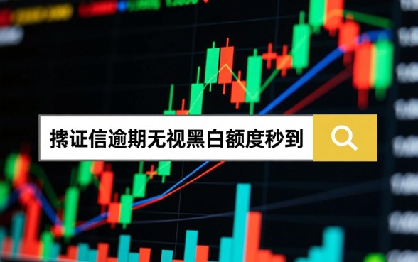 征信逾期怎么贷款?征信黑了有秒批额度口子吗? 征信黑了有秒批额度口子吗