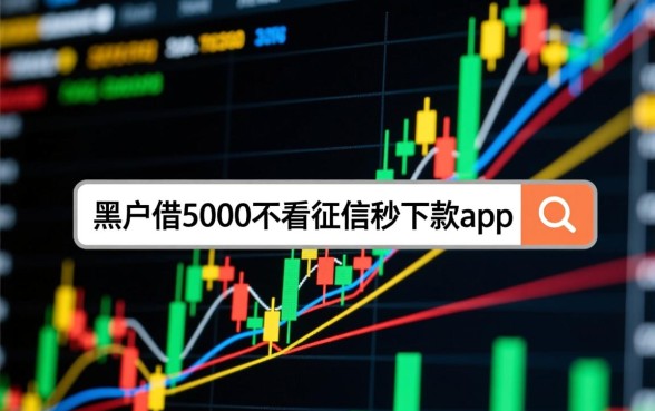 黑户借5000不看征信秒下款吗