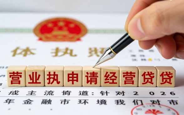 营业执照贷款怎么申请容易通过