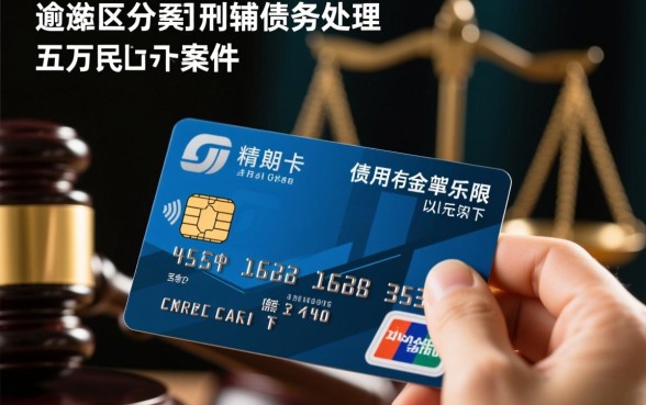 信用卡低于5万不起诉应用什么程序