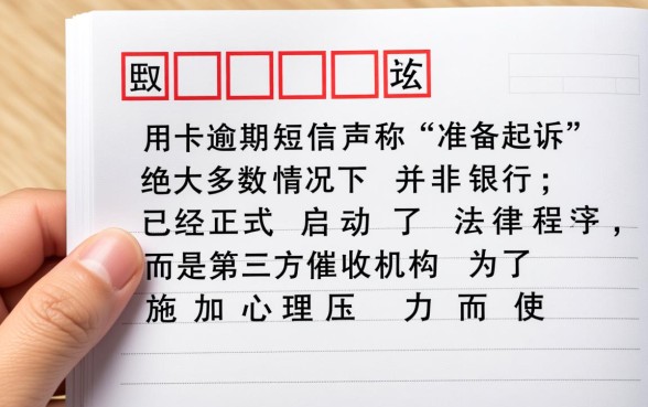 信用卡逾期发短信准备起诉是真的吗,收到律师函怎么处理? 信用卡逾期发短信准备起诉是真的吗