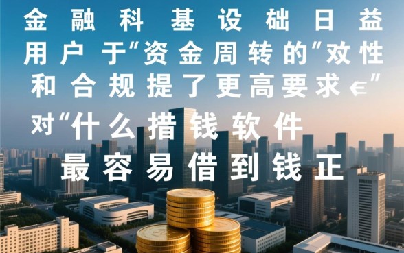 什么借钱软件最容易借到钱