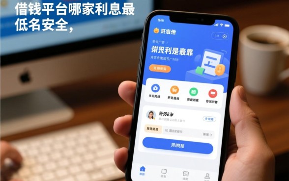 现在的借钱平台哪家利息最低最安全