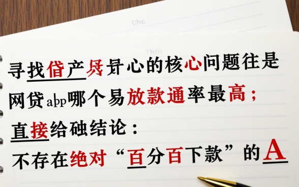 网贷app哪个容易放款通过率最高