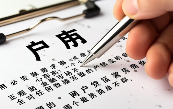 黑户网贷哪个最简单不看任何数据的