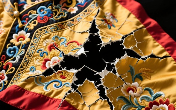 旗袍破了大口子怎么补救,旗袍破了怎么修补好看 旗袍破了大口子怎么补救