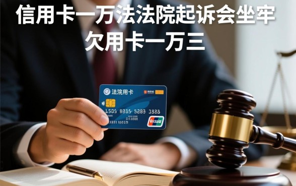 欠信用卡一万三被法院起诉会坐牢吗,欠信用卡被起诉怎么处理? 欠信用卡一万三被法院起诉会坐牢吗