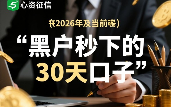 2026黑户秒下的30天口子有吗