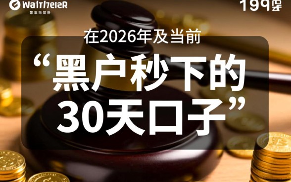 2026黑户秒下的30天口子有吗