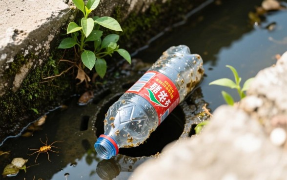 塑料瓶制作下水道接口视频教程