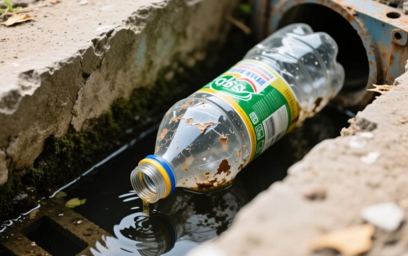 塑料瓶制作下水道接口视频教程