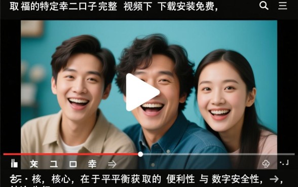 幸福的二口子完整视频怎么下载