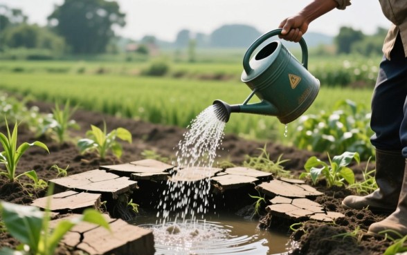 梦见放水浇灌农田出现破口子啥意思