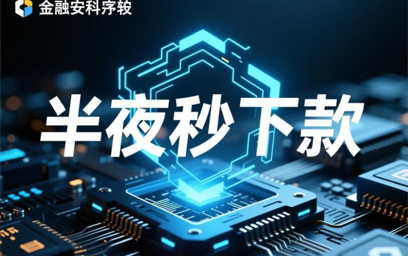 半夜秒下款的口子安全吗