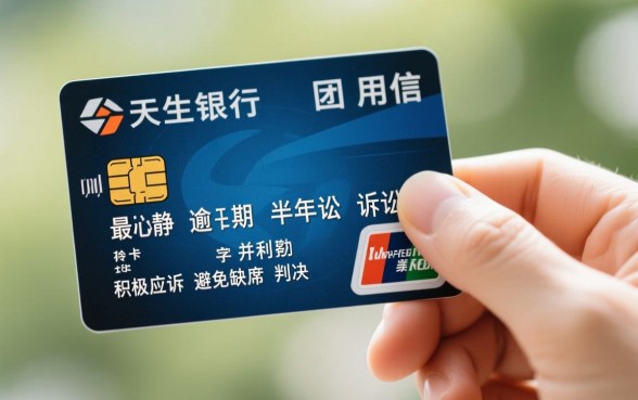 民生信用卡逾期半年被起诉怎么办