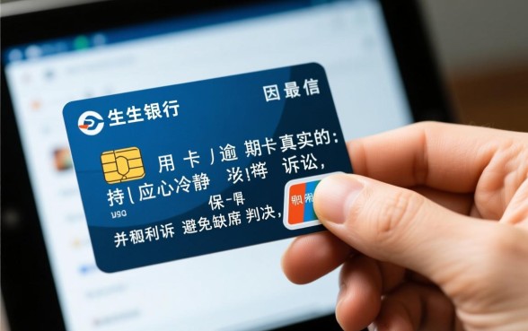 民生信用卡逾期半年被起诉怎么办