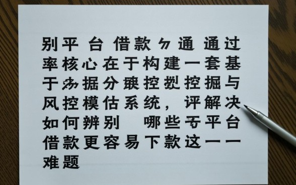 如何辨别哪些平台借款更容易下款,哪个平台通过率高? 如何辨别哪些平台借款更容易下款