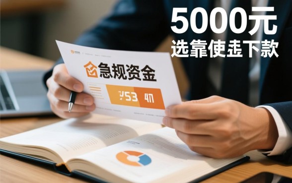 还有什么平台可以借钱5000块