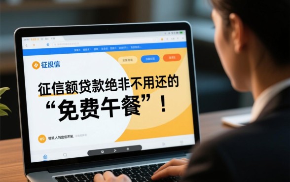 不上征信的大额贷款可以不用还的,真的不用还吗? 不上征信的大额贷款可以不用还的