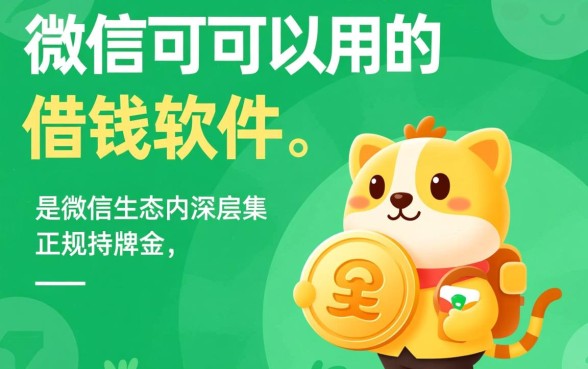 微信可以直接用的借钱软件有哪些