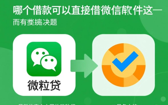 有哪个借款可以直接借微信的软件,微信上怎么借钱最快 有哪个借款可以直接借微信的软件