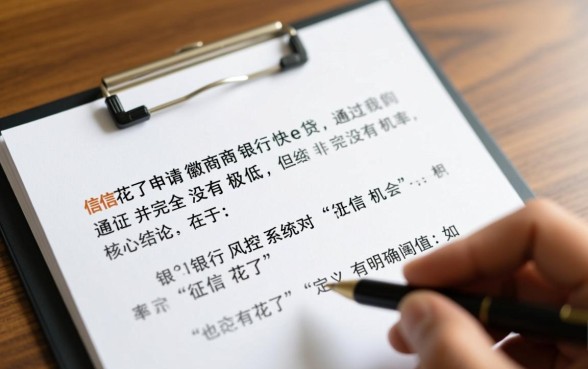 徽商银行快e贷征信花了能下来吗,什么条件能过? 徽商银行快e贷征信花了能下来吗