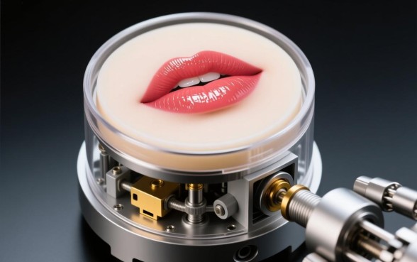 如何打开圆形唇膏下半部分的口子