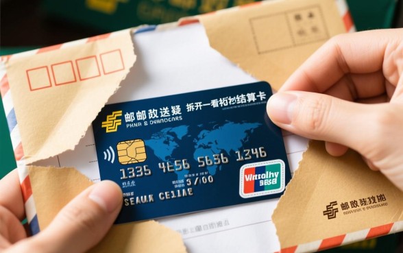 邮政突然给我一个挂号信是银行卡