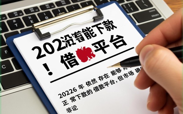 2026有没有能下款的借款平台,哪些容易通过? 2026有没有能下款的借款平台