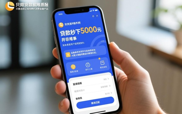 手机贷款秒下5000的口子有哪些